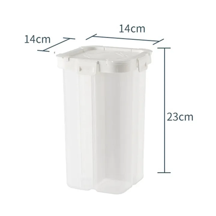 Sealed%20Classification%20Food%20Storage%20Containers%20Transparent%20for%20Nut%20White%20-%20Image%205