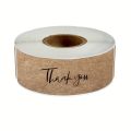 Labeled gifts and commercial packaging decoration personalized paper DIY gifts 120pcs/roll kraft paper thank you stickerscosplay.