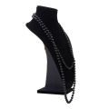 Necklaces Fashion Faux Pearls Long Pearl Necklace (Black) - Necklace For Girls.