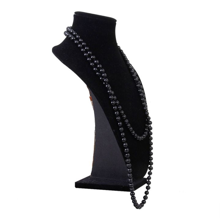 Necklaces%20Fashion%20Faux%20Pearls%20Long%20Pearl%20Necklace%20(Black)%20-%20%20Necklace%20For%20Girls%20-%20Image%206