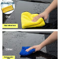 Large Microfiber Towel Double Layer - 60*40cm - Quick-Drying and Absorbent Towel Easy to Use and Maintain.