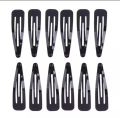Trendsetter -24 Piece Cute 5cm Hair Clip Pin Metal Snap Hair Accessory BB Hair Pin Pin Black Headbands for Girls- Inventive Choice. 