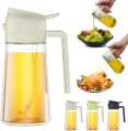 Premium 2 In 1 Glass Oil Sprayer Bottle. 