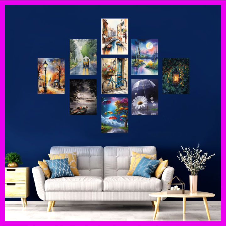 Flower Home Canvas Wall Painting Picture Living Room or Bedroom wallboard