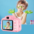 Children Mini Cute Digital Camera 2.0 Inch Take Picture Camera 1080P Children Toys Video Recorder Camcorder Supports Maximum 32GB TF Card Supports Multi-language Record Good Moments The Best Gift For Children.