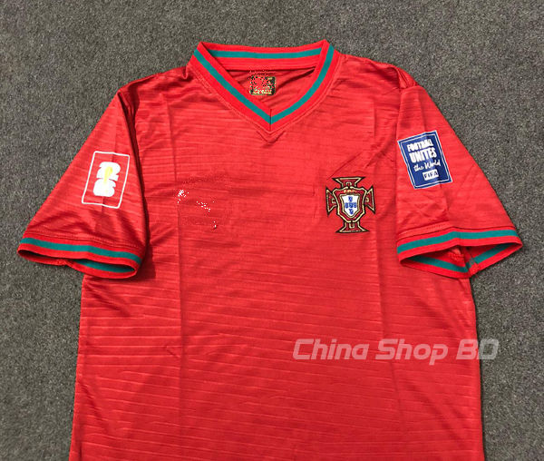 Portugal%20Home%202026%20World%20cup%20Half%20Sleeve%20premium%20National%20Team%20Football%20Jersey%20(Logo%20Embroidery)%20-%20Image%202