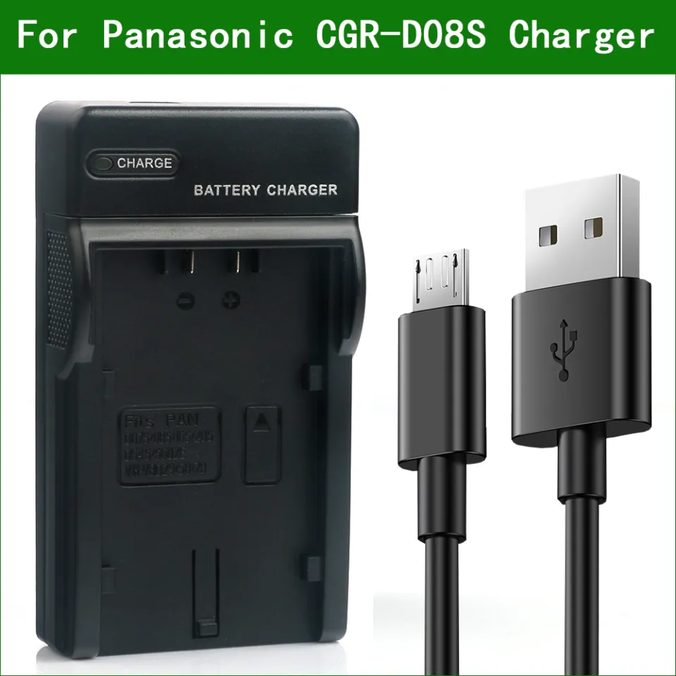 CGR-D08S Digital Camera Battery Charger For Panasonic AJ-PG50 HC