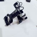 Universal Aluminum Alloy 360° Rotation Adjustable Rear-View USB Handlebar Type Bike Motorcycle Honda Electric Bike Scoter Cell Phone SmartPhone Mobile Holder or Stand. 