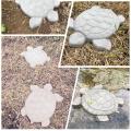 Paving Mould Turtle Shape Stepping Stone Road Path Maker Mould DIY Lawn Concrete Paving Garden Patio Path Molds Walkway Moulds.