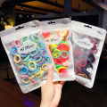 50Pcs Baby Girl Elastic Hair Bands Multicolor Kids Ponytail Holder Rubber Bands Children Hair Ring Baby Girl Hair Accessories. 