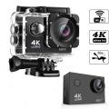 4K 1080P Sports Action Camera with Remote Control Waterproof Ultra HD Wifi Sport Camera With Waterproof Case Sport Video Action Camcorder. 