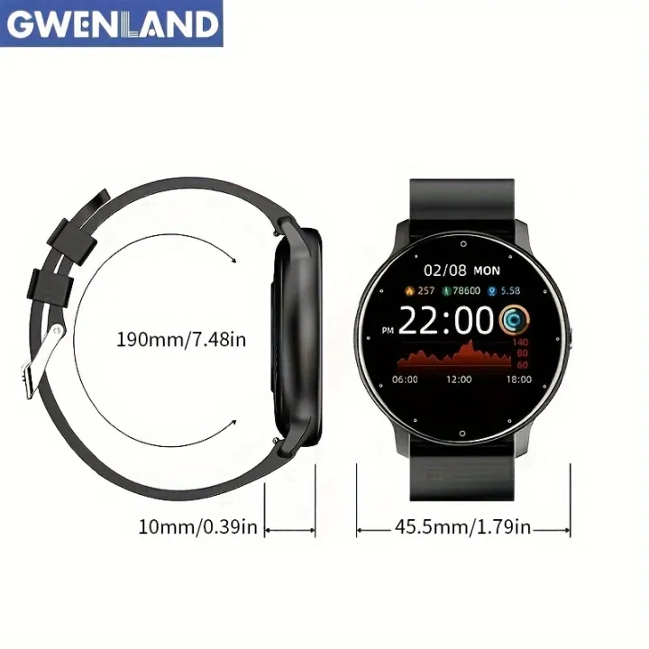 GWENLAND%202023%20New%20Smart%20Watch%20Men%20Full%20Touch%20Screen%20Sport%20Fitness%20Watch%20IP67%20Waterproof%20Wireless%20For%20Android%20Smartwatch%20Men%20box%20-%20Image%202