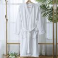 100% Cotton Bathrobe for Men Long Thick Absorbent Terry Bath Robe Kimono Men Towel Bathrobe Solid Sleepwear Women Dressing Gown. 