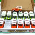 DIE Cast Food Truck Pull Back Car Alloy Toy Truck Model Car,.