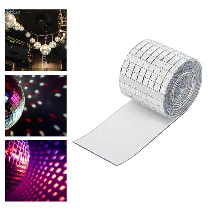 Mirror%20Tiles%20Mini%20Mosaic%20Stickers%20for%20Photo%20Frame%20DIY%20Disco%20Ball%20Bathroom%2030x30cm%20Big%20Tile%20-%20Image%202