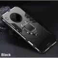 icasecover for Huawei Y9a Hard Case Hybrid Shockproof Car Magnetic Ring Buckle Stand Back Cover.