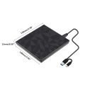 USB 3.0 &Type C DVD Drive, CD Burner Driver Drive-Free High-Speed Read-Write Recorder, External DVD-RW Player Reader. 
