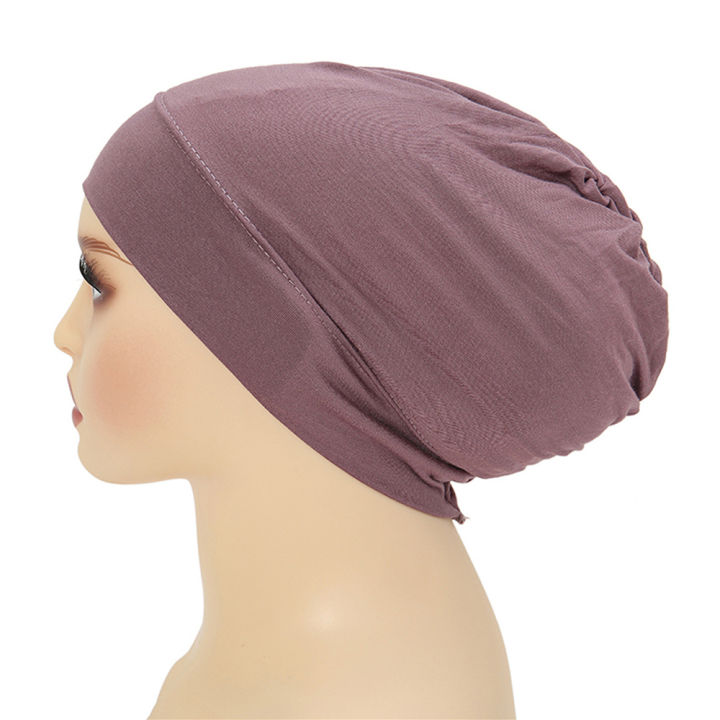 Women%20Instant%20Head%20Wrap%20Undercap%20Turban%20Hat%20Abaya%20Hijabs%20Modal%20Hijab%20Caps%20For%20Women%20Muslim%20Fashion%20Inner%20Cap%20Turbante%20Capelli%20-%20Image%204