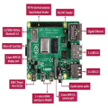 Raspberry Pi 4 Model B - 2GB RAM (UK Version). 