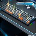 Langtu LT104 Wireless Mechanical Keyboard Bluetooth Wired 3-Mode Screen 104 Keys RGB Backlit Hot Swap Gaming Keyboards PC Gifts. 