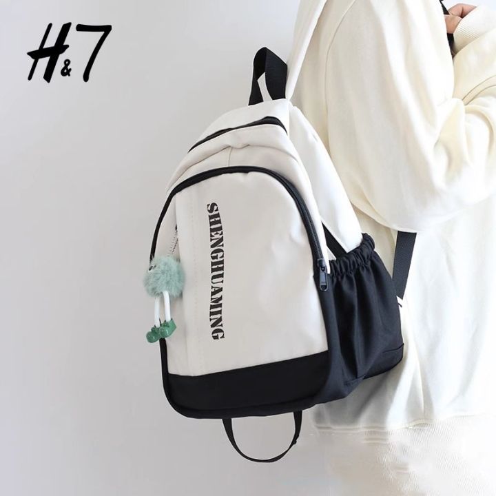 H7 New Mini Backpack Versatile College Student Small Bookbag Mori Style Mummy Bag Ladies Travel Trip Backpack