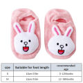 I LOVE DADDY&MUMMY-0-3Years Old Cute Baby Socks Children's Cartoon Socks Cotton Kids Socks Dispensing Non-slip Three-dimensional Baby Boy Baby Girl Socks. 