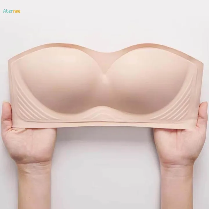 Women%20Strapless%20Bra%20Push%20up%20Bra%20with%20Transparent%20Strap%20Breast%20Lift%20Bra%20Underwear%20Seamless%20Invisible%20Bra%20Bralette%20Bra%20for%20Party%20Girl%20Everyday%20,%20-%20Image%203