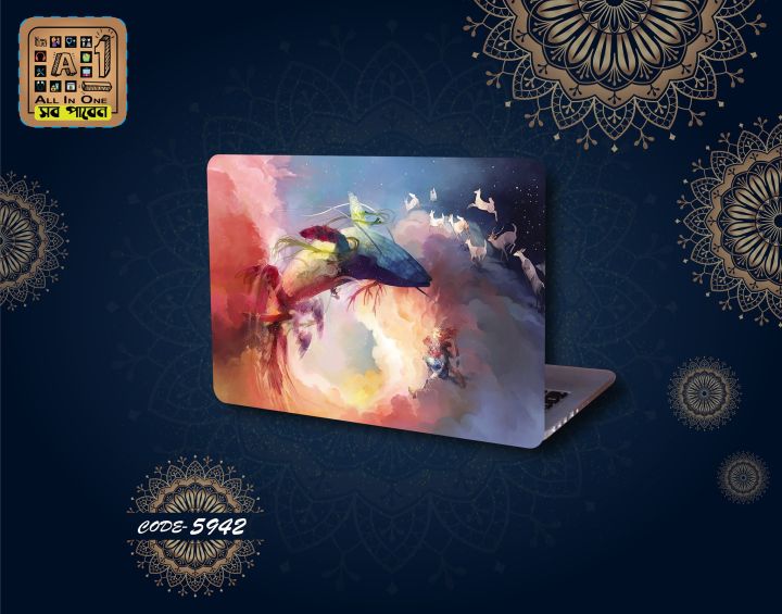 Fictional Character Design Laptop Sticker | Daraz.com.bd