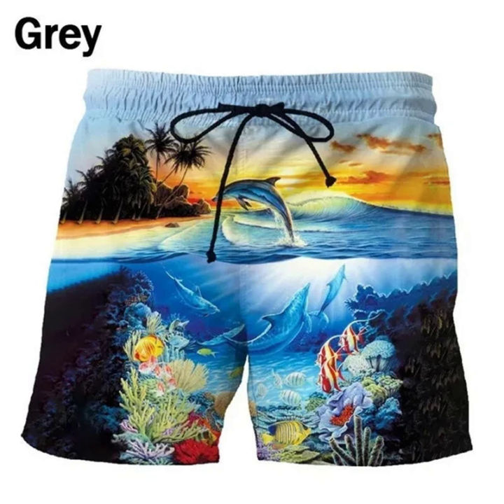 Dolphin%203D%20Printed%20Shorts%20Men's%20Street%20Fashion%20Hip-hop%20Funny%20Beach%20Shorts%20Ropa%20Hombre%20Mens%20Swim%20Trunks%20Cool%20Board%20Shorts%20Chilren%20-%20Image%202