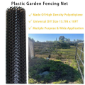 2X Plastic Chicken Wire Fence Mesh,Fencing Wire for Gardening, Poultry Fencing, Chicken Wire Frame Netting.