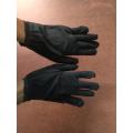 2 Pair Best Quality Knitted Cotton Hand Gloves Color-Black - Gloves. 