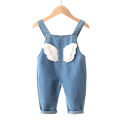 Children's Denim Overalls Baby Jeans Pants Baby Boys Girls Trousers Infant Clothing Toddler Babies Pants Little Kids 1-3 Years.