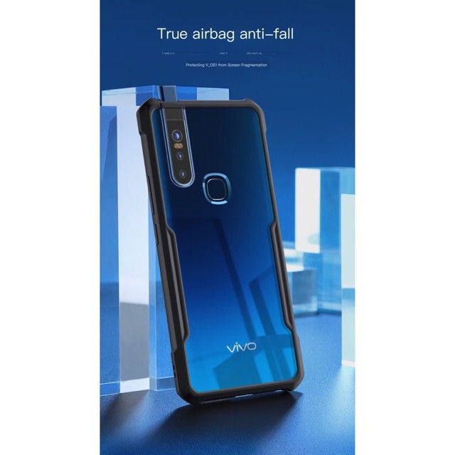 For vivo V15 Hard Case Transparent Silica Gel Matte Shockproof Slim Thin Cover Phone Casing For vivo V15 Back Cover