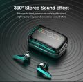 Authentic Damix M12 TWS Earbuds c LED Digital Display | Bluetooth Headphone.