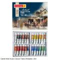 Camel Camlin Kokuyo Artist Water Color Tube - 24 Color x 5ml.