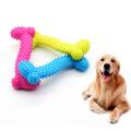 Dog Toy Dog Artificial Bone with Thorn Bone Rubber Molar Teeth Pet Toy Dog bite Resistant Molar Training. 