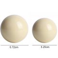 Entertainment Equipment Replacement Snooker Training 52.5MM Practice Billiard Ball Billiard Pool Ball Billiard Cue Ball Billiard Eight Ball Black 8 Ball White Cue Ball.