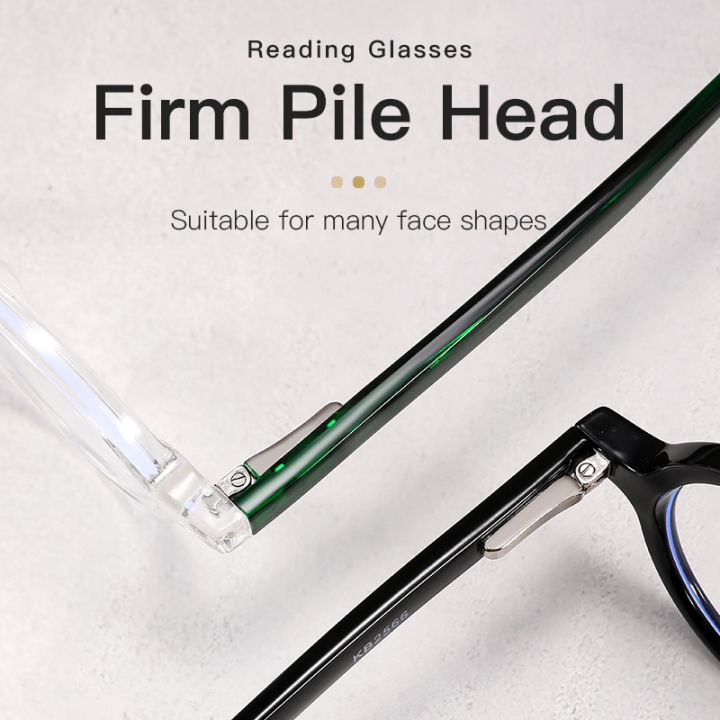 KAEDEK%20Trend%20Printed%20Frame%20Acetate%20Reading%20Glasses%20Men%20Eye%20Protection%20Anti-Blue%20Light%20Presbyopia%20Eyeglasses%20-%20Image%205
