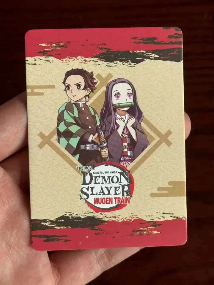 Demon Slayer Mugen Train Anime TCG Card Game English Version SSP Card Ultra Rare  Card Tanjirou Kamado Nezuko Character Rare Collectibles Kids Gift Toy Holo  Lamination | Daraz.com.bd