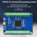 Sampling Module STM32F407ZET6 24-Channel 12Bit AD Sampling Module Data Acquisition Type-C Interface Module. 