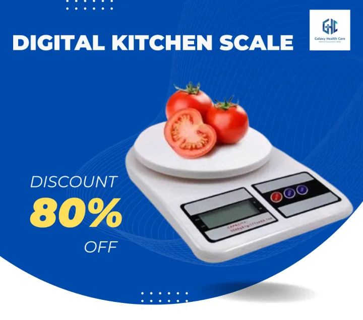 Kitchen Scale Digital Kitchen Weighing Machine Multipurpose Electronic ...