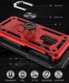 lthmy for Samsung Galaxy S9 Plus Dual Layer Tough Rugged Ring Holder Stand Armor Shockproof Drop Protection Case cover. 
