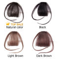 Air Bangs Korean Girls Thin Air Bangs Wig Hair Extension Hair Air Bang Extension Natural Clip In Front Fringe.