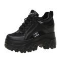 Breathable Mesh Chunky White Sneakers Women Summer 2021 Hollow Out Mesh Platform Sandals Woman Height Increased Casual Shoe 10cm House Foocus. 