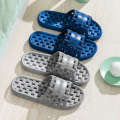 Bathroom slippers for women and men anti slip thick soft soles leaking shoes toilets bathrooms hotels drainage bathrooms. 