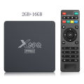 X96Q PRO Android 11 4K Smart TV Box Wifi Allwinner H313 Quad Core 2GB 16GB TV Box Streaming Media Player Android TV. 
