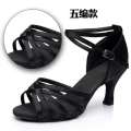 Latin Dance Shoes Women's Mid Heel Dance Shoes Soft Sole Shoes High Heel Latin Dance Shoes Girls Girls Dancing Shoes Promotion.