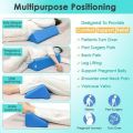 Bed Wedge Pillow Foam Body Positioner Elevate Support Back Neck Pain Leg Rest 20*20*40.