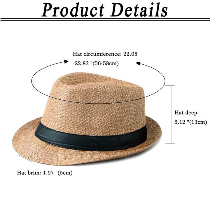 Floral%20Summer%20Straw%20Hat:%20Short%20Brim%20Fedora%20for%20Men%20and%20Women%20-%20Cuban%20Sun%20Panama%20Style%20-%20Image%204