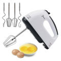 Scarlett HE-1337 - Electric Egg Beater and Mixer for Cake Cream - White - Whisk, Mix, and Blend with Ease. 